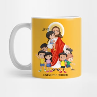 Jesus loves kids Mug